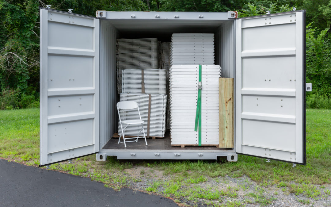 An organized storage container
