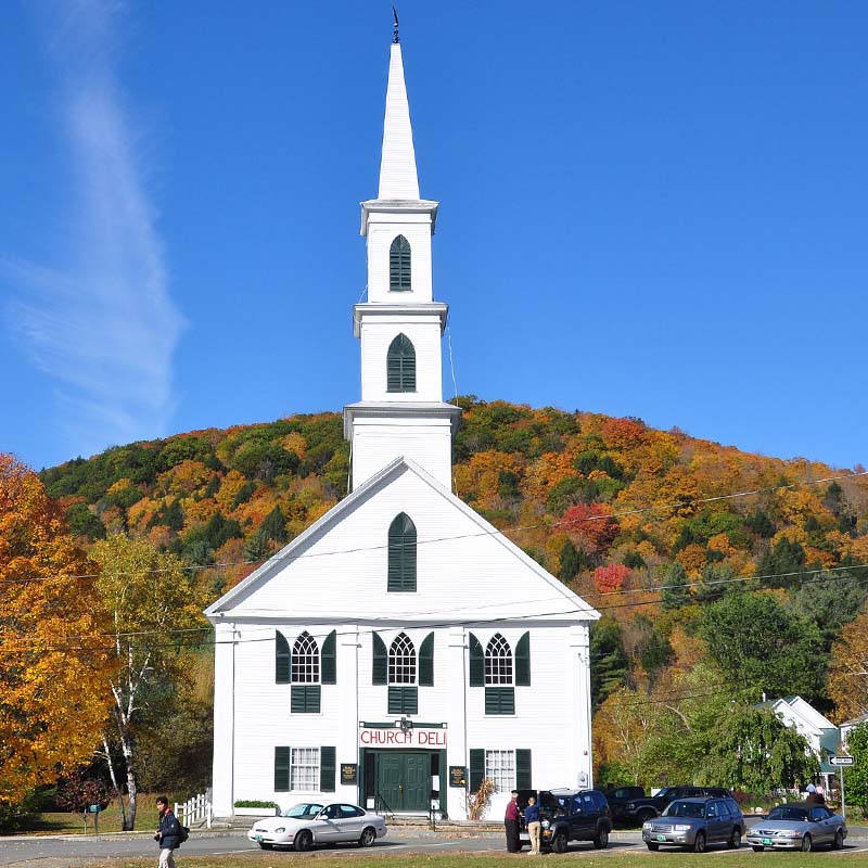 A Church in Newfane Vermont