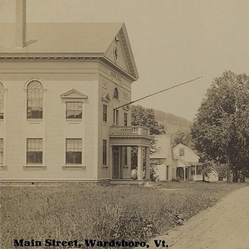 Main Street c. 1915, Wardsboro, VT