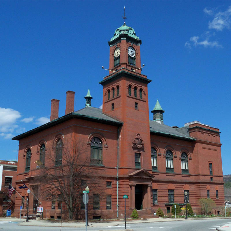 City Hall in Claremont, New Hampshire