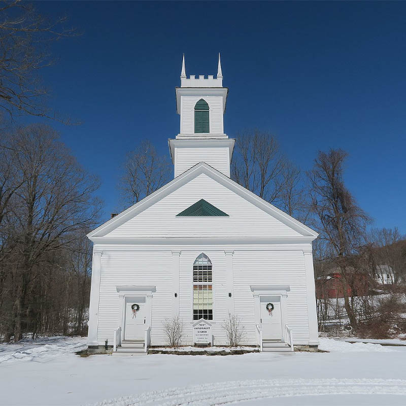 First Universalist Church in Chesterfield, NH
