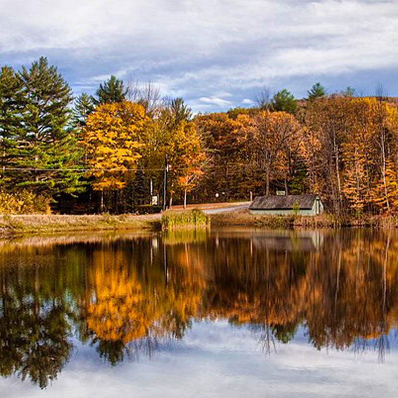 New Hampshire in autumn